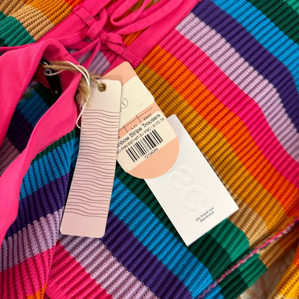 PSC Rainbow stripe knit top and trousers - Picture 5 of 10
